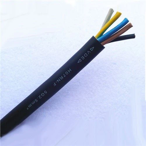 چین VDE معیاری بجلی کی کیبلز تاروں H05RN-F H07RN-F لچکدار ربڑ بجلی کی ہڈی