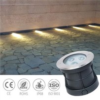 Ip68 Led زیر زمین روشنی 3w